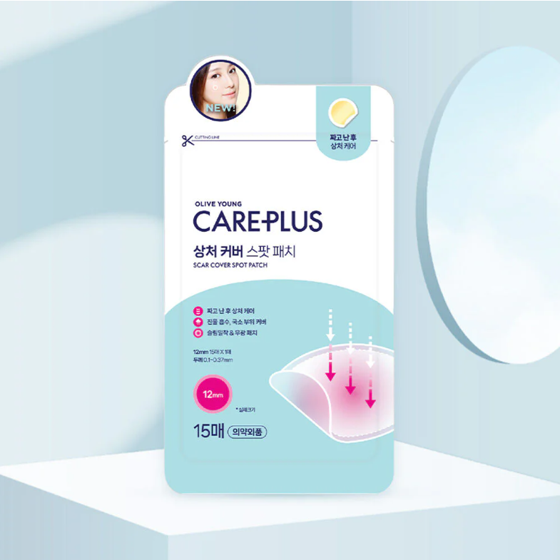 Olive Young - Care Plus Scar Cover Spot Patch 15 Dots
