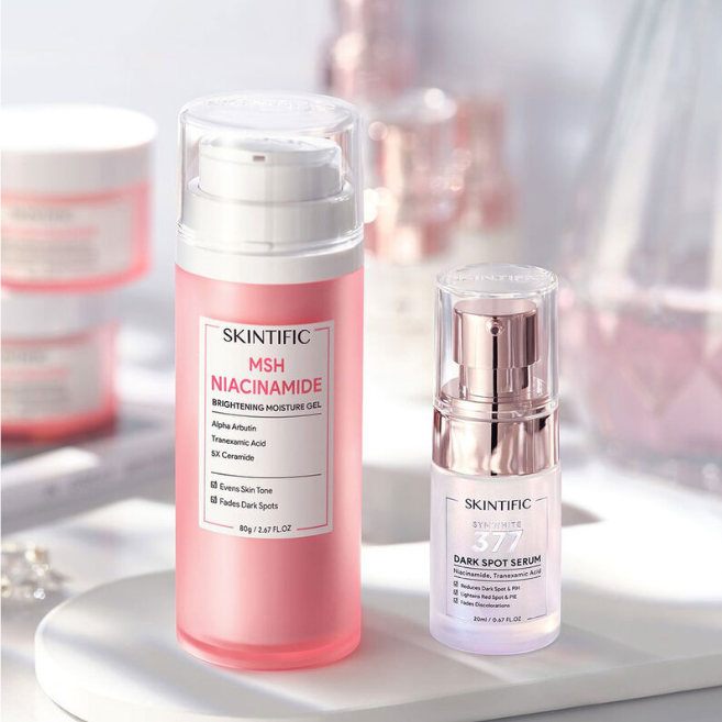 Skintific - MSH Niacinamide Brightening Moisture Gel 80g.