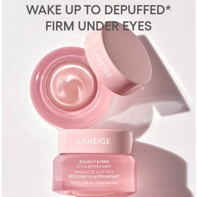 Laneige - Bouncy & Firm Eye Sleeping Repulpant & Raffermissant Mask 20ml.