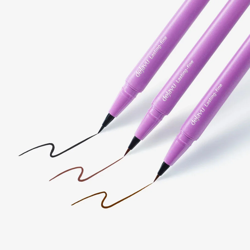 Dejavu - Lasting-Fine E Short Brush Liquid #3 Black Brown 0.52ml.
