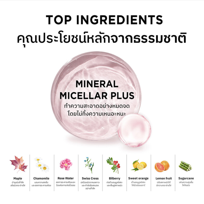 Nu Formula - Mineral Cleansing Water For Sensitive Skin 510ml.