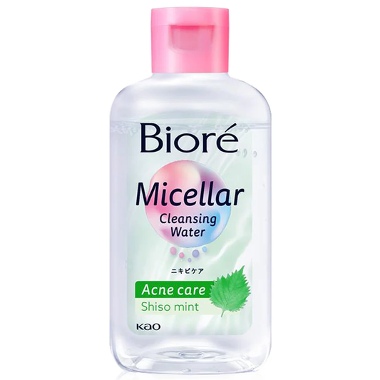 Biore - Micellar Cleansing Water Acne Care Shiso Mint 50ml.