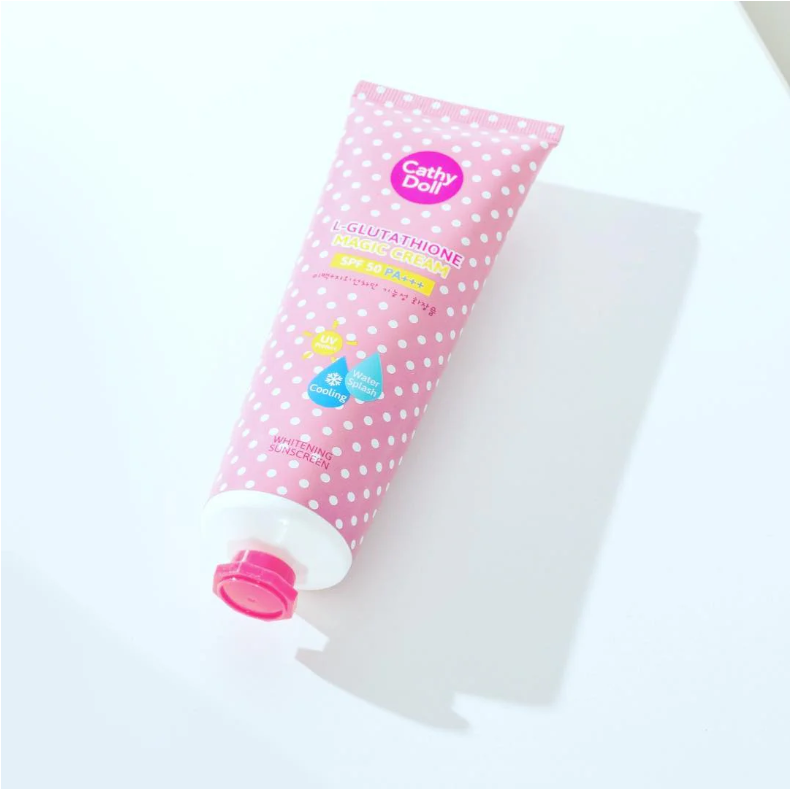 Cathy Doll - Whitening Sunscreen L-glutathione Magic Cream SPF50/PA+++ 138ml.