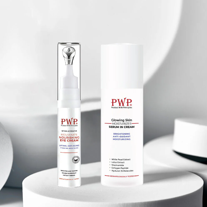 PWP - Glowing Skin Moisturizer Serum In Cream 30g.