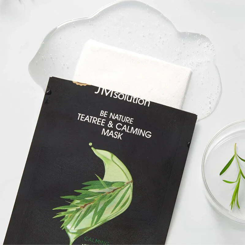 JM Solution - Be Nature Teatree & Calming Mask 24ml. (Pack of 3)
