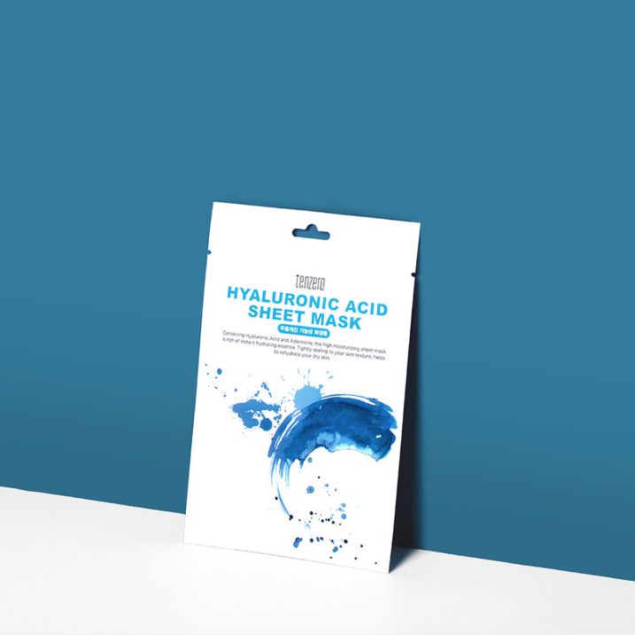 TENZERO - Hyaluronic Acid Sheet Mask 25ml. (Pack of 6)