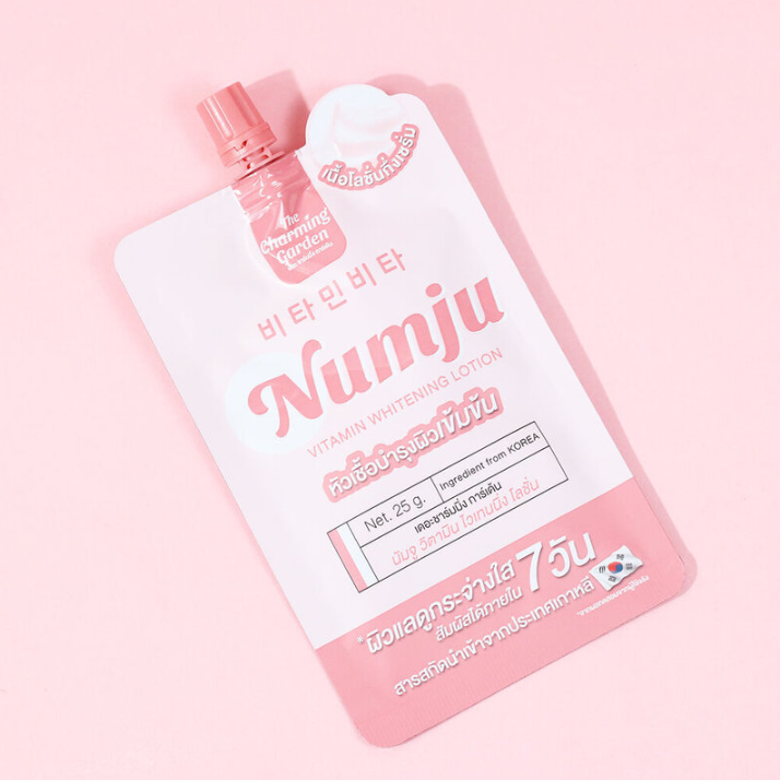 Numju - Vitamin Whitening Lotion 25g. (Pack of 3)