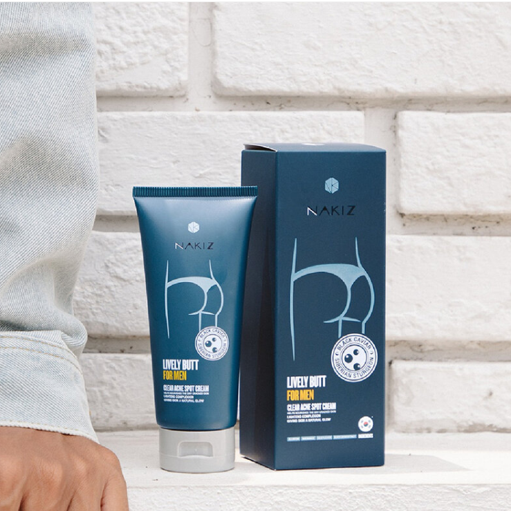 Nakiz - Lively Butt For Men Clear Acne Spot Cream 100g.