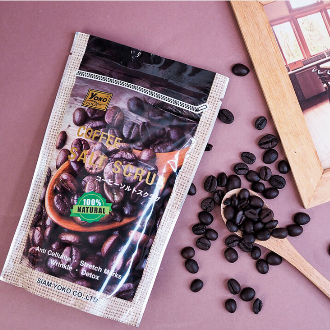 Yoko - Gold Coffee Salt Scrub 280g.