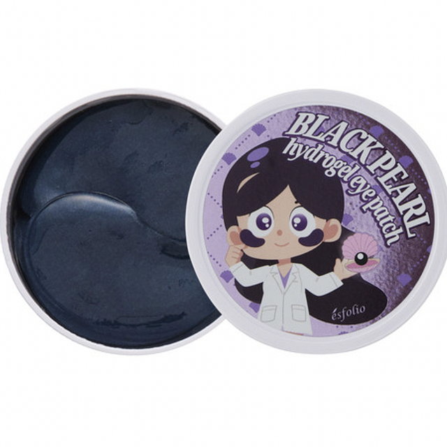 Esfolio - Black Pearl Hydrogel Eye Patch (60 Sheets Mask)