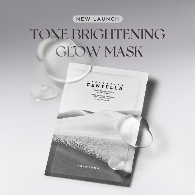 SKIN1004 - Tone Brightening Glow Mask 23ml. (Box of 5 Sheets)