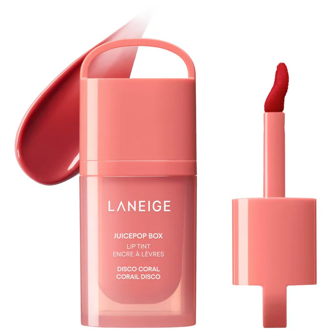 Laneige - Juicepop Box Lip Tint #4 Disco Coral 4.5g.