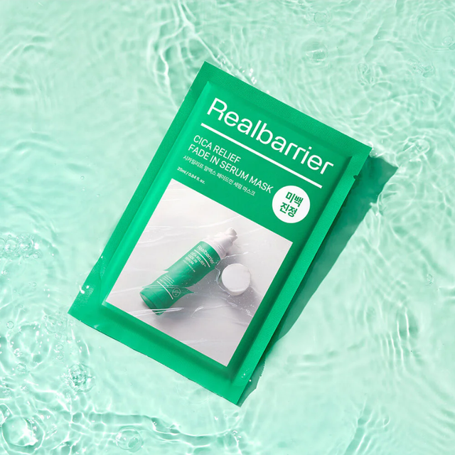 Real Barrier - Realbarrier Cica Relief Fade in Serum Mask 25ml. (Pack of 10)