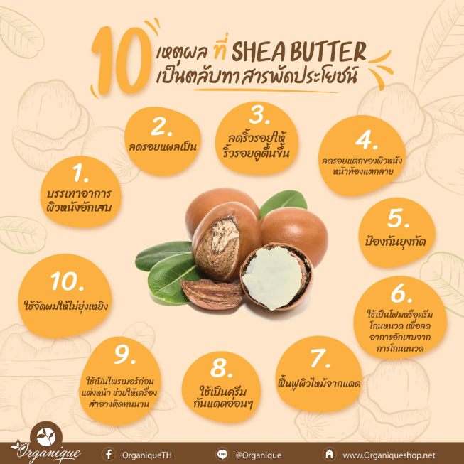 Organique - Shea Butter Natural Balm 50g.