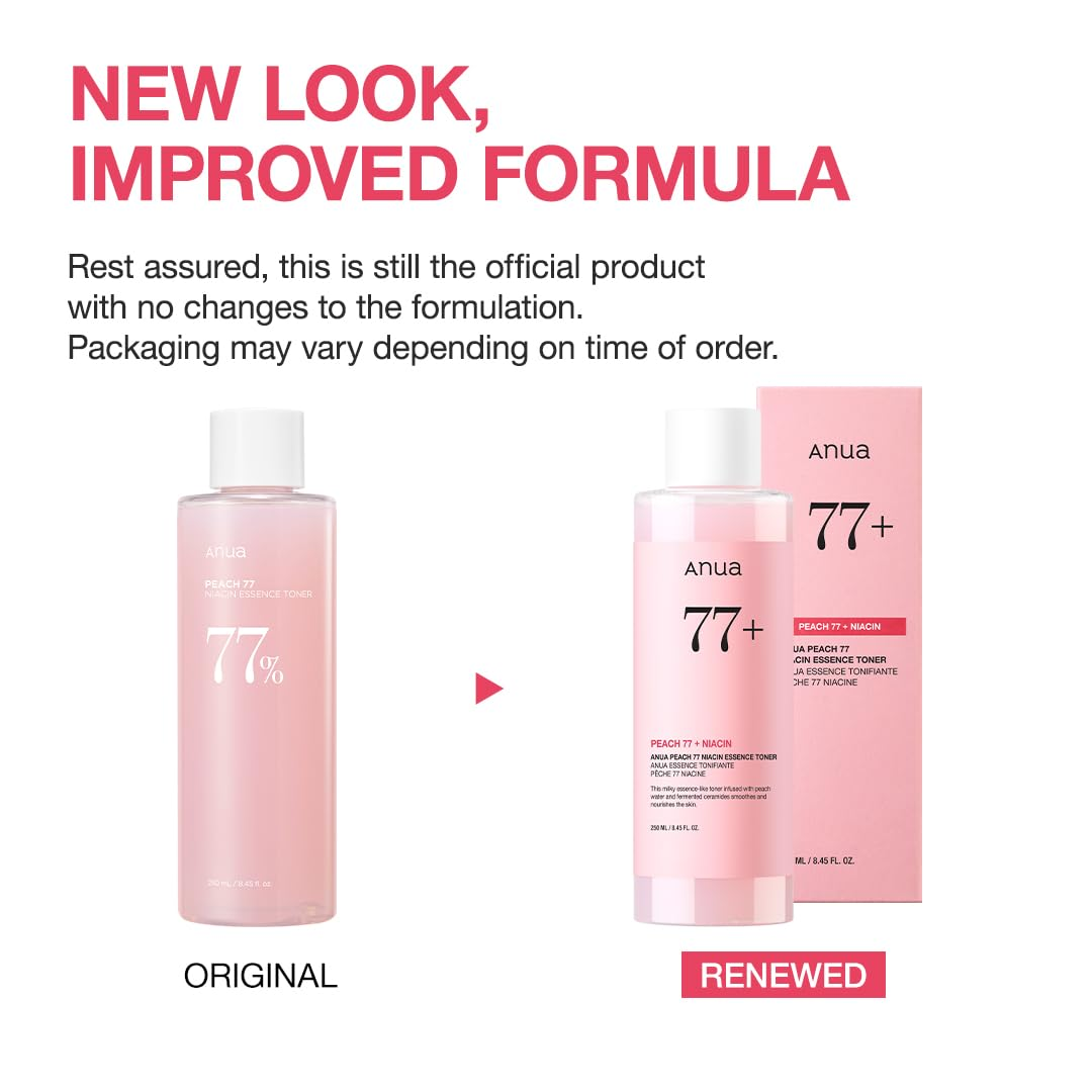 Anua - peach 77 niacin essence toner 150ml.