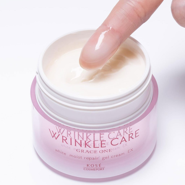 KOSE - Grace One - Wrinkle Care White Moist Gel Cream EX100g.