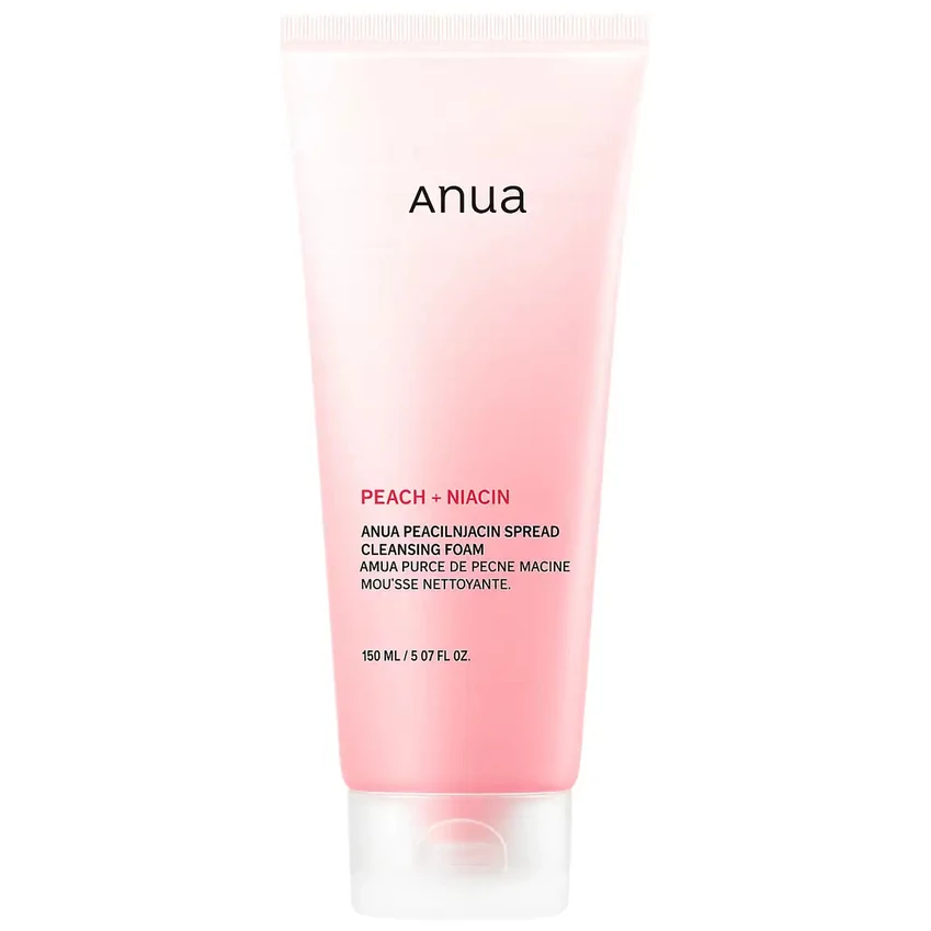 Anua - Peach Niacin Spread Cleansing Foam 150ml.
