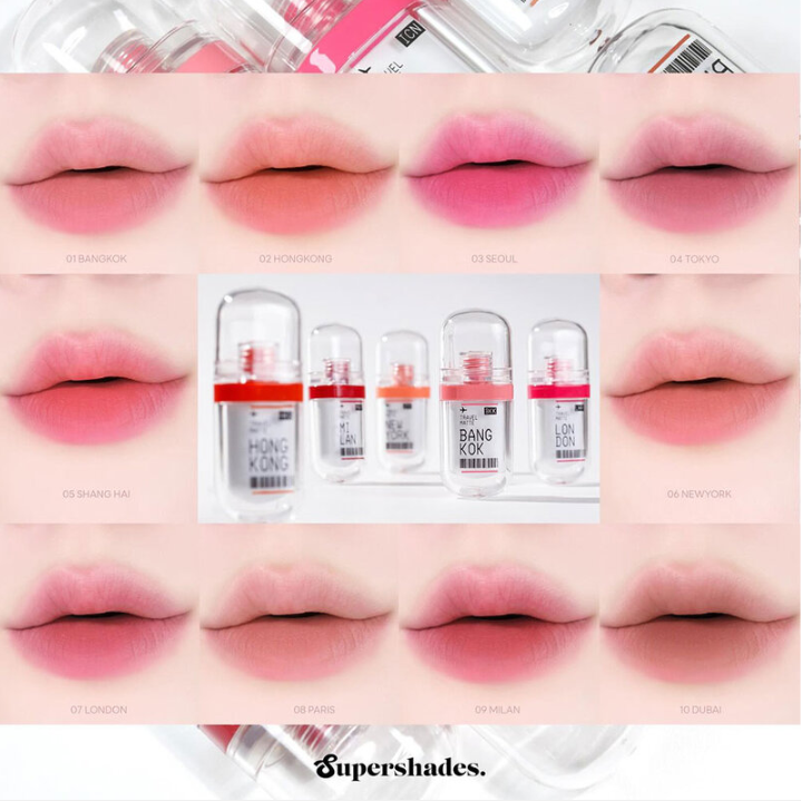 SuperShades - BKK Bangkok Travel Matte Lip Comfy 5ml.