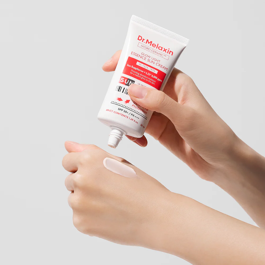 Dr.Melaxin - Hydro Ceramic Glow Light Tone Up Whitening Essence Sunscreen SPF50+ PA+++ 50ml.