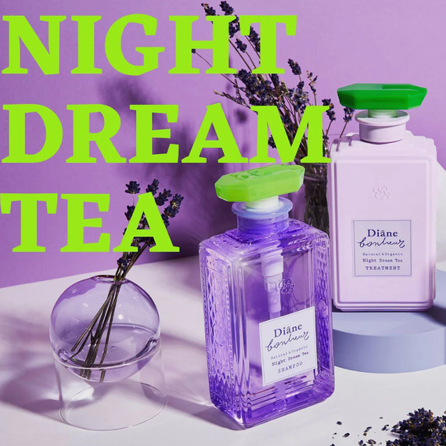 Moist Diane - Bonheur Natural & Organic Night Dream Tea Treatment, Moist & Repair 500ml.