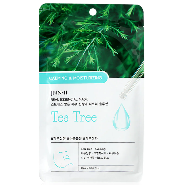 JNN-II - Teatree Real Essencial Mask 25ml. (Pack of 3)