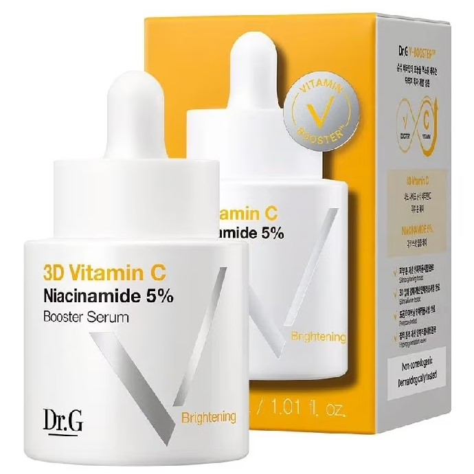 Dr.G - 3D Vitamin C Niacinamide 5% Booster Serum Brightening 30ml.