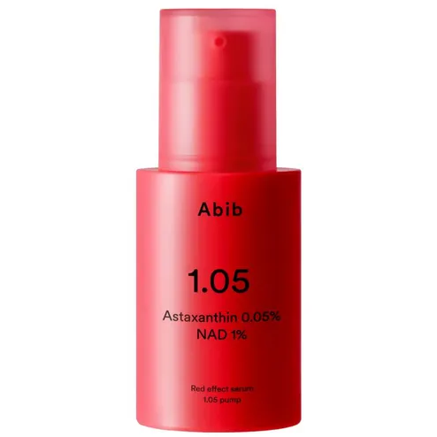 Abib - Red Effect Serum 1.05 Pump with Astaxanthin 0.05% and NAD 1% 30ml.