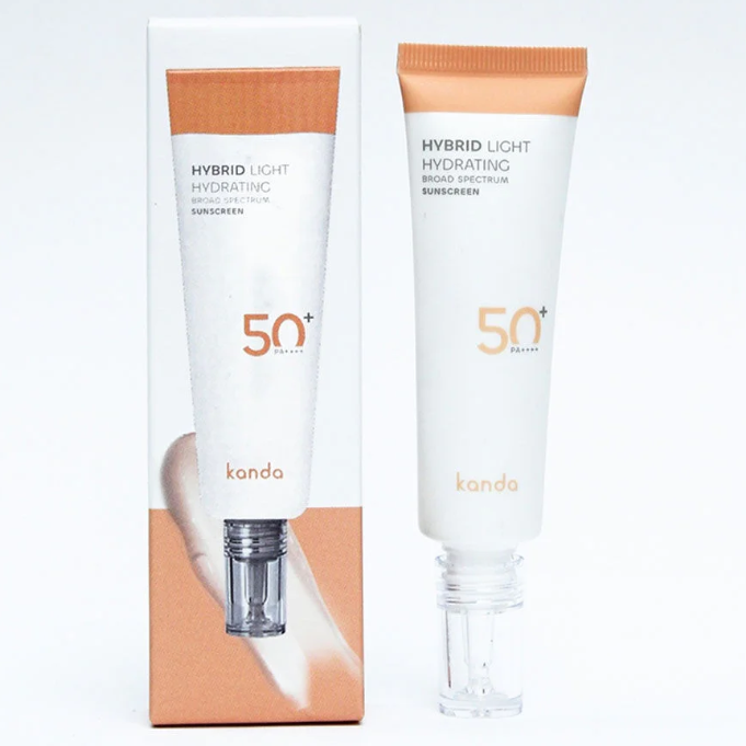 Kanda - Hybrid Light Hydrating Broad Spectrum Sunscreen Beige 30ml.