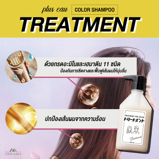 PLUS EAU - Treatment For Color 200ml.
