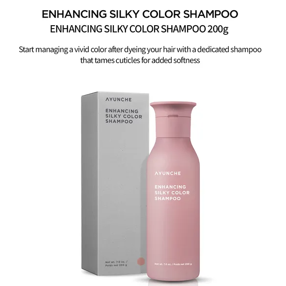 Amorepacific - AYUNCHE - Enhancing Silky Color Shampoo Mini 200g.