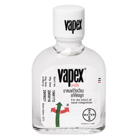 Vapex - Nasal Inhaler 14 ml - Yadom (Pack of 3) - Made in Thailand