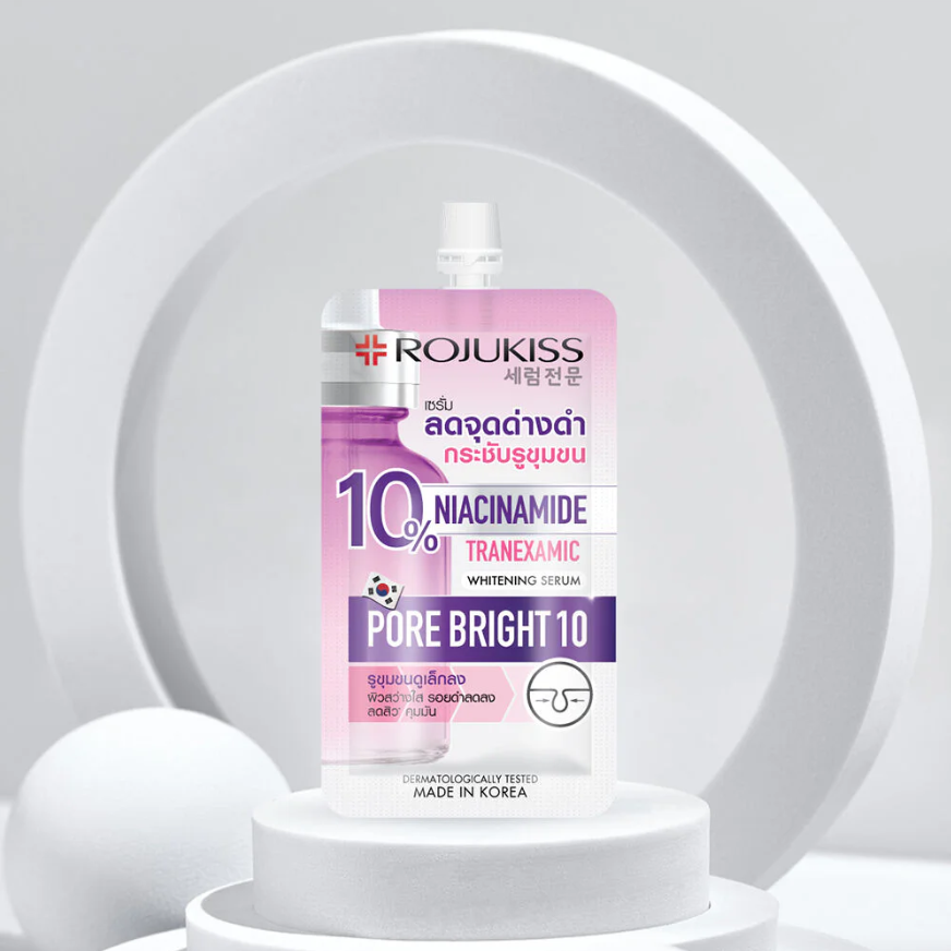 Rojukiss - Porebright10 Whitening Serum 8ml. (Pack of 6)
