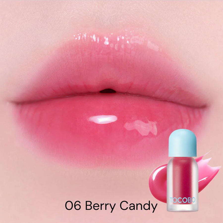 TOCOBO - Berry Candy, Juicy Berry Plumping Lip Oil 4g.
