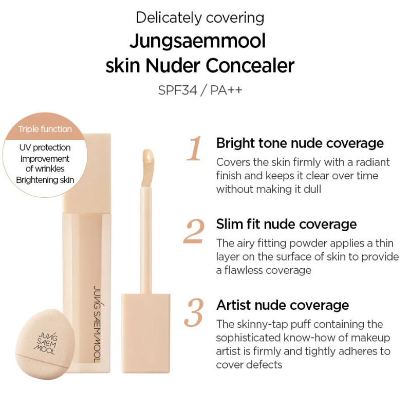 Jung Saem Mool - Skin Nuder Concealer #Fair Light 6g.
