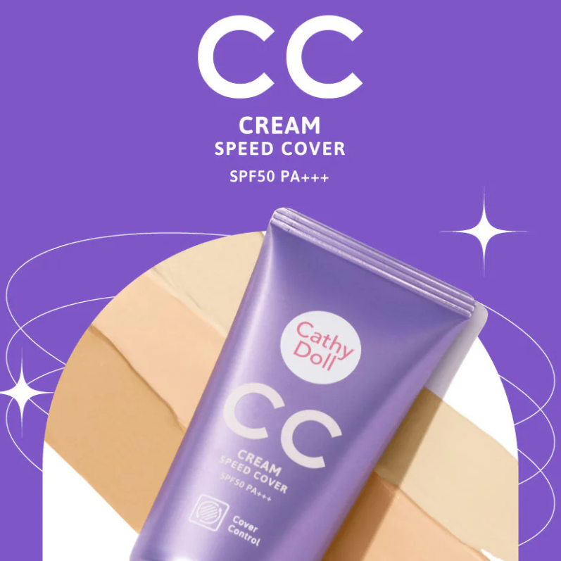 Cathy Doll - CC Cream Speed Cover, #2 Medium Beige SPF50 PA+++ 50ml.