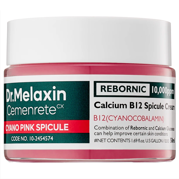 Dr.Melaxin - Cemenrete CX Cyano Pink Spicule Cream with Calcium B12 50ml.