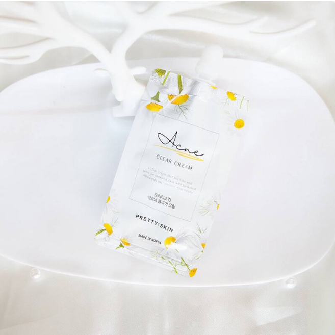 Pretty Skin - Acne Clear Cream 15g. (Pack of 3)