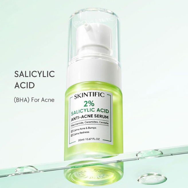 Skintific - 2% Salicylic Acid Anti Acne Serum 20ml.
