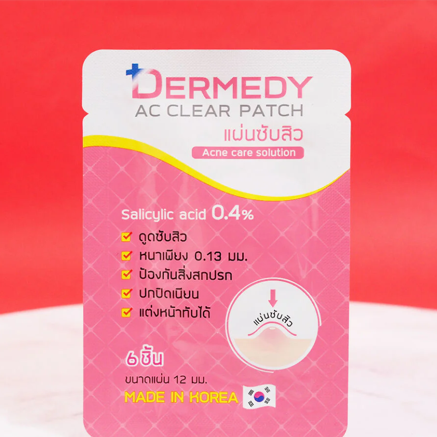 Dermedy - AC Clear Patch Salicylic 0.4% 6 Dots (Pack of 3)