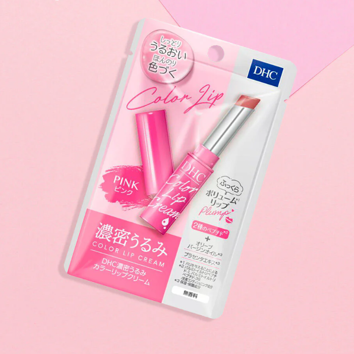 DHC - Deep Moisturizing Color Lip Cream #Pink 1.5g.
