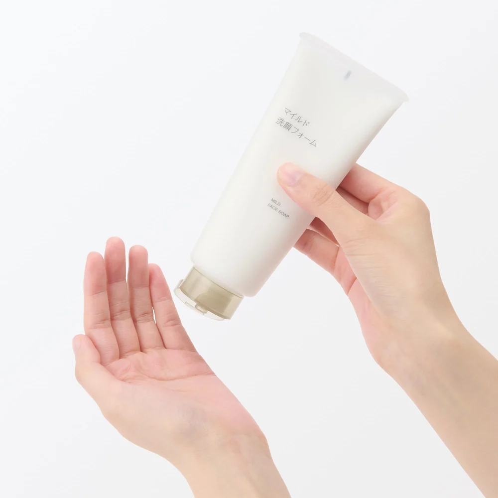 MUJI - Facial Cleanser Mild Face Soap 220g.