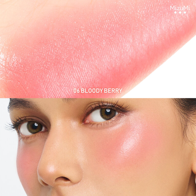 MizuMi - UV Blush Stick #06 Bloody Berry SPF50+ PA++++ 4g.