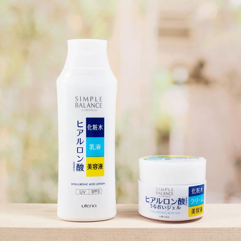 Utena - Simple Balance Hyaluronic Acid Lotion 220ml.