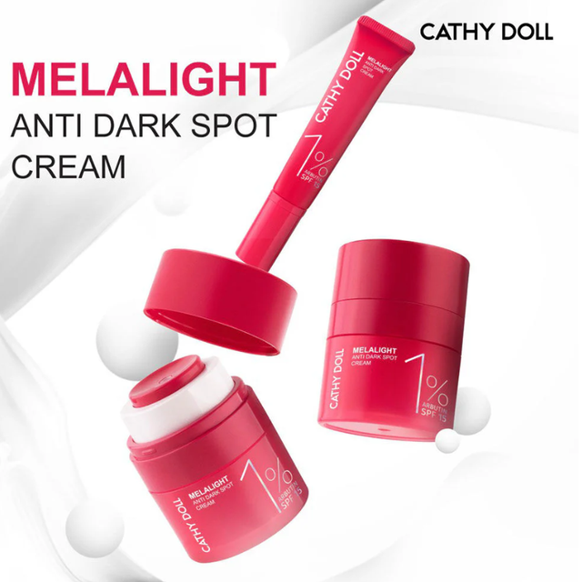 Cathy Doll - Melalight Anti Dark Spot Cream 1% Arbutin SPF15 15ml.