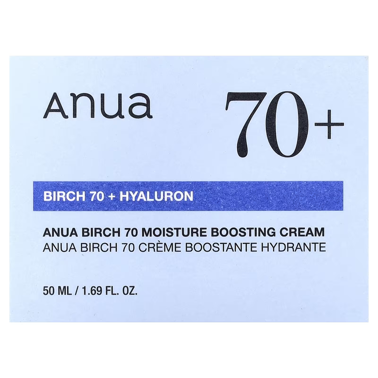 Anua - Birch 70 Moisture Boosting Cream 50ml.