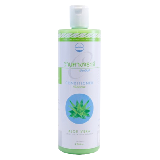 Kongkaherb - Aloe Vera Shampoo + Conditioner with Vitamin E, each 400ml.