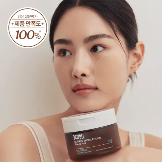 Acwell - Licorice pH Balancing Toner Pad (70 Pads)