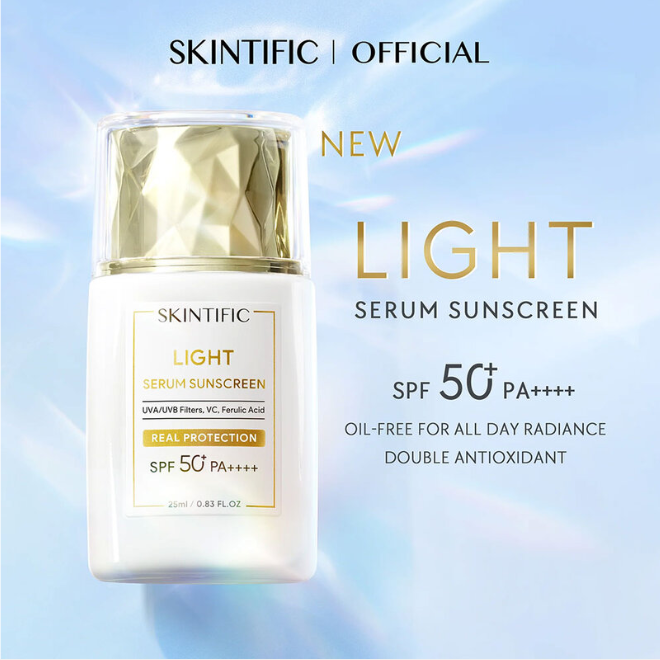 Skintific - Light Serum Sunscreen SPF50 PA++++ 25ml.