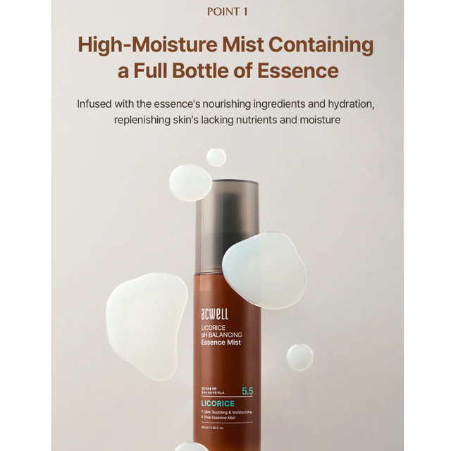 Acwell - Licorice pH Balancing Essence Mist 100ml.