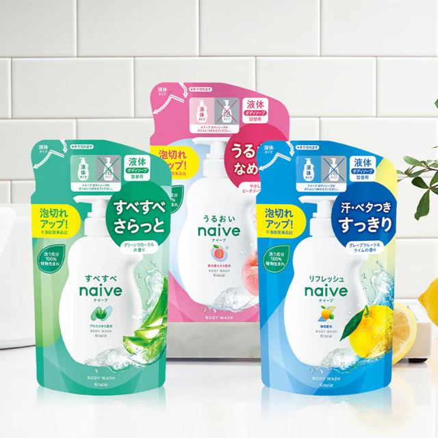 Naive - Body Wash Refill #Refresh 360ml.